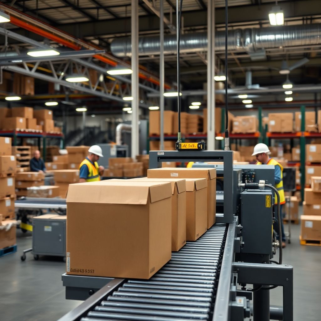 Maquina Cerradora de Cajas